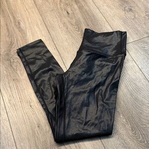 Pink Lily Faux Leather Leggings